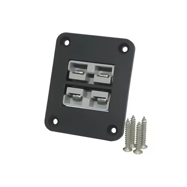 Dual 50AMP Connector Anderson Power Pole Panel Mount